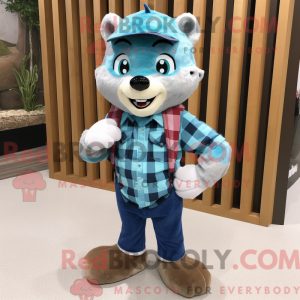 Disfraz de mascota Sky Blue...