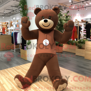 Máscara Brun Teddy Bear com...