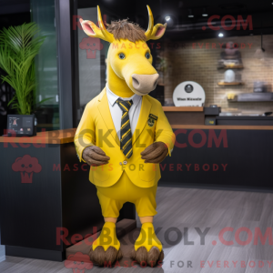 Costume de mascotte d élan...