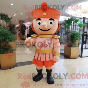 Postava maskota Peach Roman...