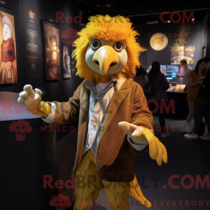 Costume mascotte de harpie...