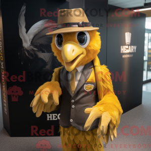 Costume mascotte de harpie...