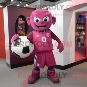 Disfraz de mascota Magenta...