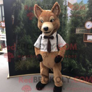 Costume mascotte de Dingo...