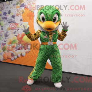 Python maskot kostume...