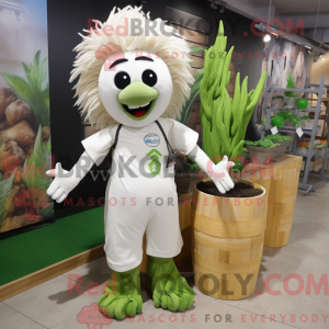 Mascotte de céleri blanc...