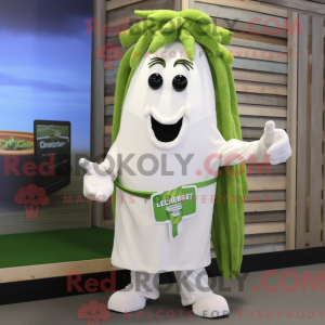 Mascotte de céleri blanc...