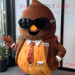 Personaggio mascotte Brown...