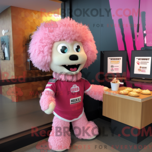 Costume mascotte rose...