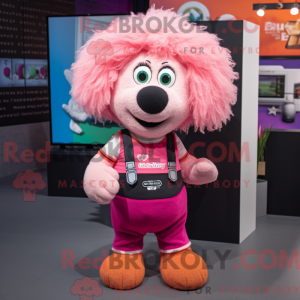 Costume mascotte rose...