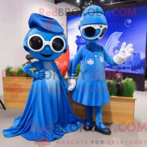 Blue Ray-maskotdraktfigur...