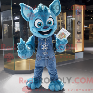Disfraz de mascota Cyan...