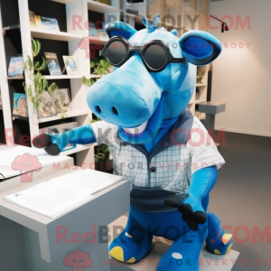 Costume mascotte de Tapir...