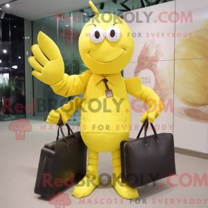 Citrongul hummer maskot...