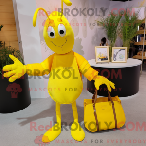 Citrongul hummer maskot...