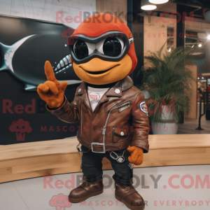Rust Tuna-mascottekostuum...