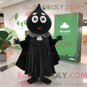 Black Spinach mascot...