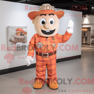Peach Fire Fighter maskot...