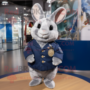 Navy Chinchilla maskot...