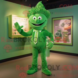 Green Jambalaya mascot...