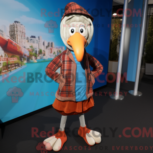 Disfraz de mascota pavo...
