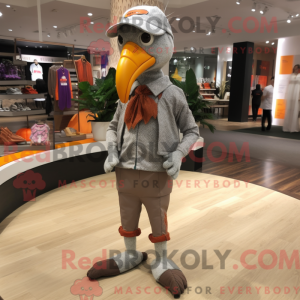 Turkije mascotte kostuum...