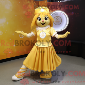Disfraz de mascota Gold...