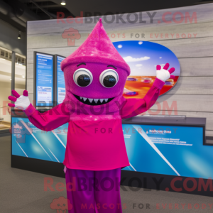 Postava maskota Magenta Ray...