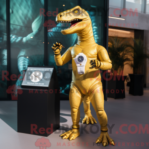 Gouden Allosaurus...