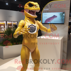 Gold Allosaurus...