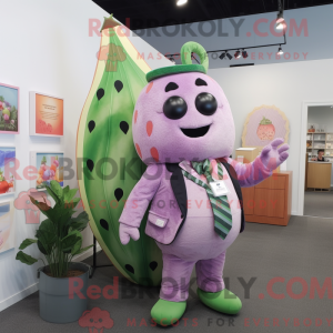 Lavendel vannmelon maskot...