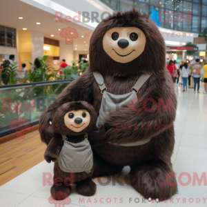 Black Sloth maskot...