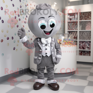 Gray Candy mascotte kostuum...