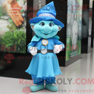 Sky Blue Leprechaun Hat...