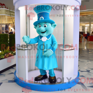 Sky Blue Leprechaun Hat...