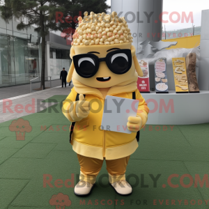 Disfraz de mascota Gold Pop...
