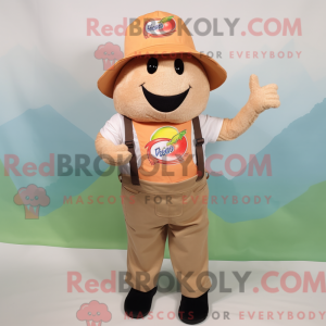Costume de mascotte Peach...