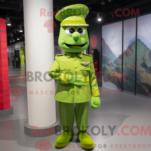 Lime Green Army Soldier...