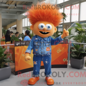Orange King-maskotkostyme...