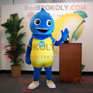 Disfraz de mascota de Blue...