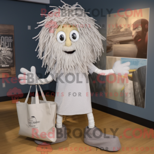 Sølv spaghetti maskot...