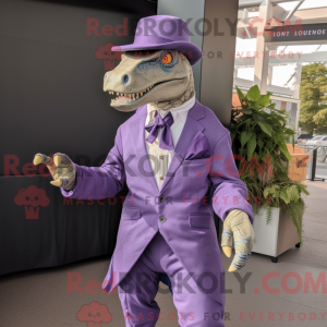 Lavendel Allosaurus máscara...