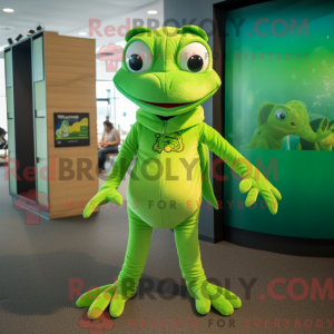 Costume mascotte de lézard...