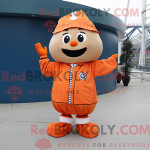 Oranje honkbalbal...