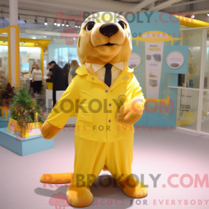 Yellow Sea Lion mascot...