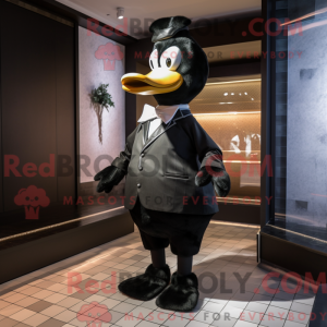 Black Goose mascottekostuum...