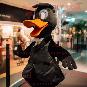 Costume mascotte de Black...