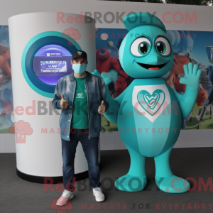 Postava maskota Teal Gyro...