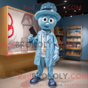 Disfraz de mascota Sky Blue...