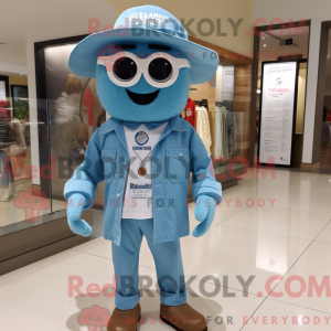 Sky Blue Doctor maskot...